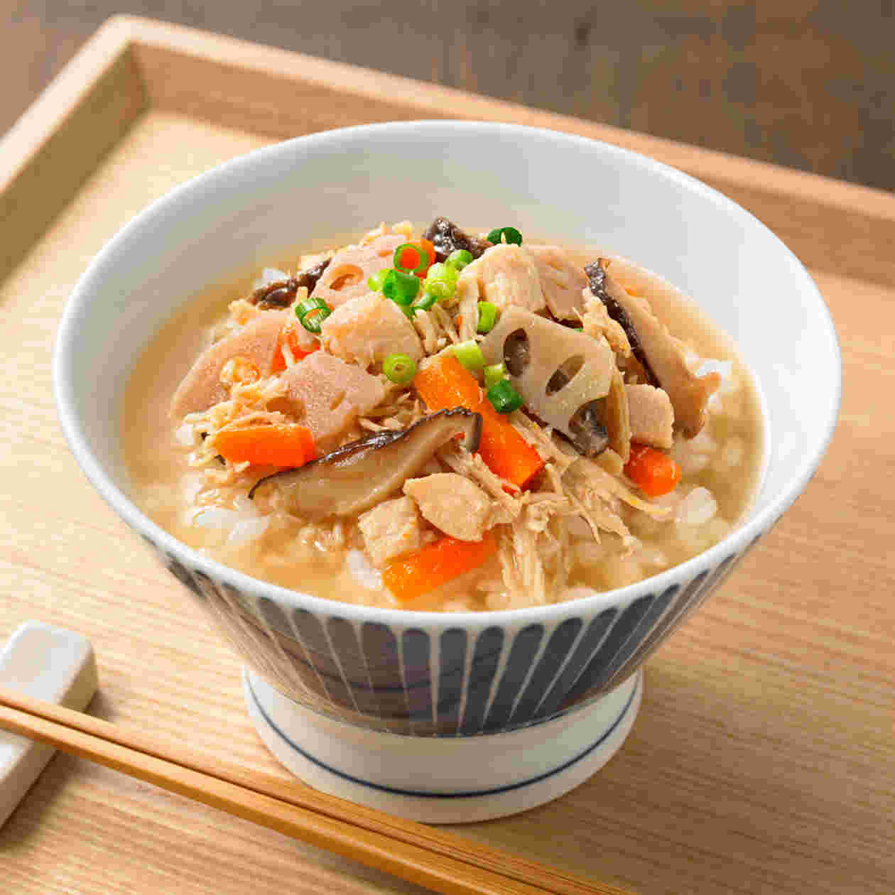 ごはんにかける　奄美大島風　鶏飯