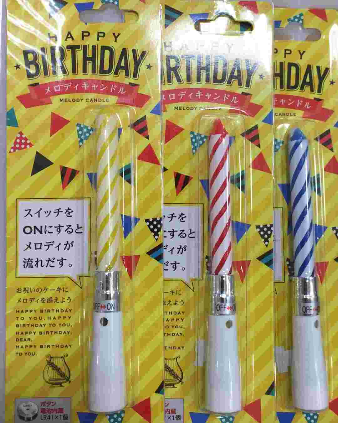 セリアのメロディーキャンドル