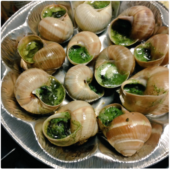 フランス料理の前菜でお馴染みのエスカルゴ