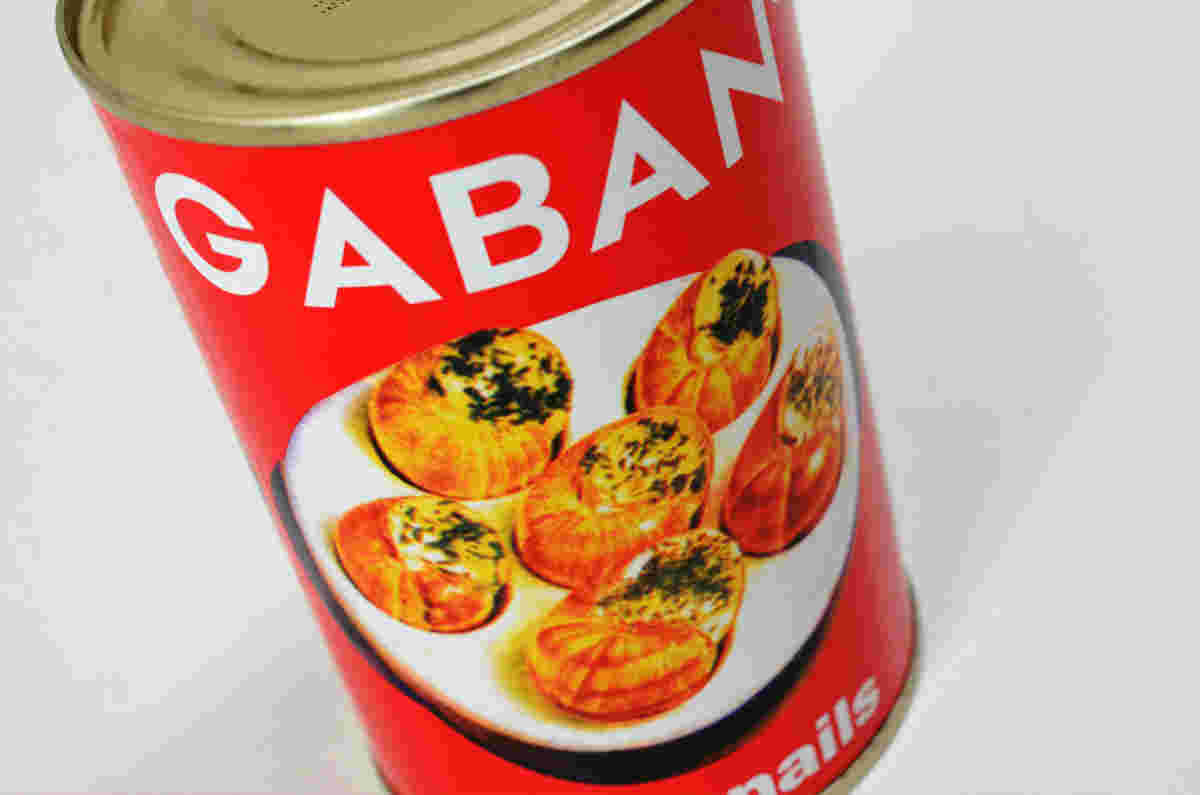 日本でも市販されているエスカルゴの缶詰