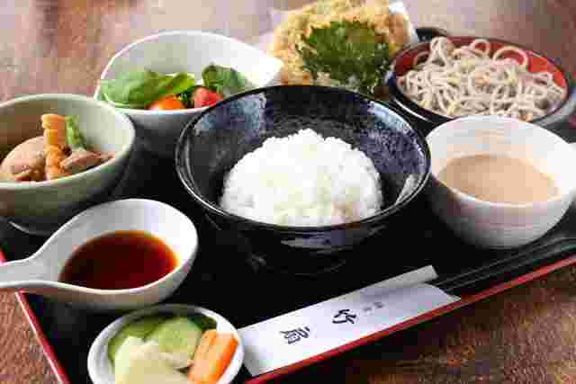 竹扇の和食ランチ