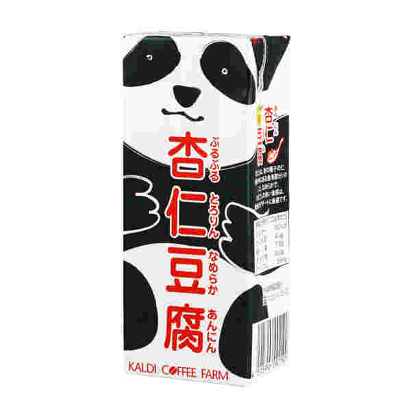 カルディの杏仁豆腐のパッケージ