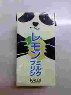 カルディのレモンミルクプリン