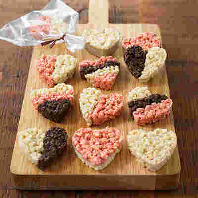無印のいちごとショコラのハートのクランチチョコ