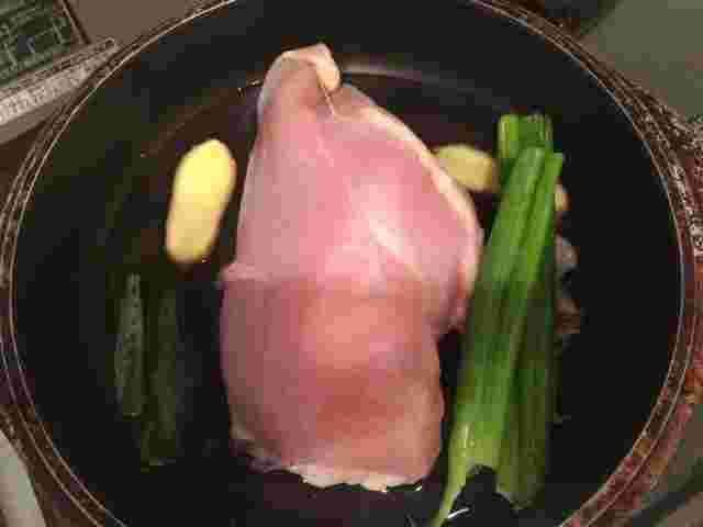 バンバンジーに使う鶏肉