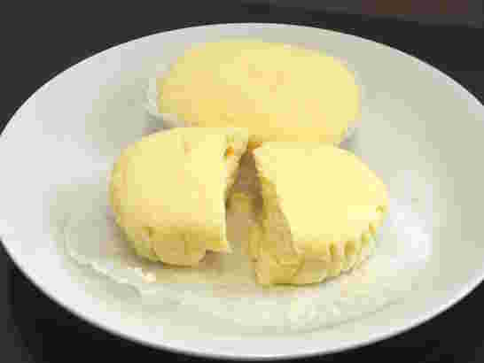 ブランのチーズ蒸しケーキ