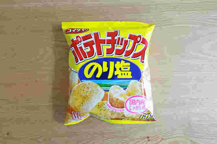 湖池屋ののりしお味の画像