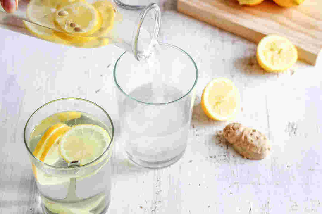 米のとぎ汁乳酸菌を使用したレモンスカッシュ