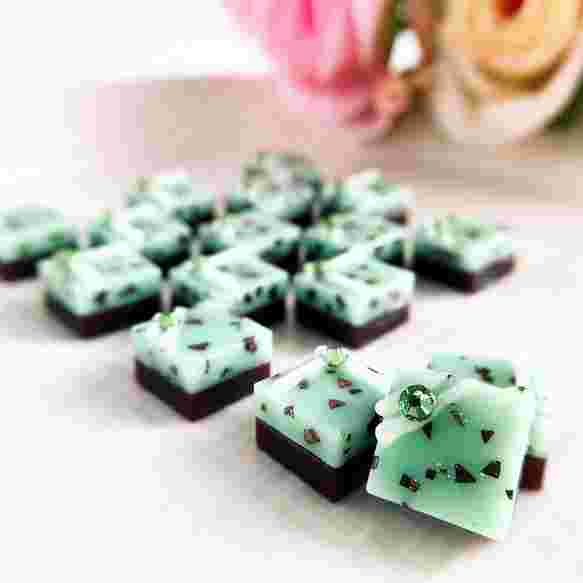 チョコミントのアイス
