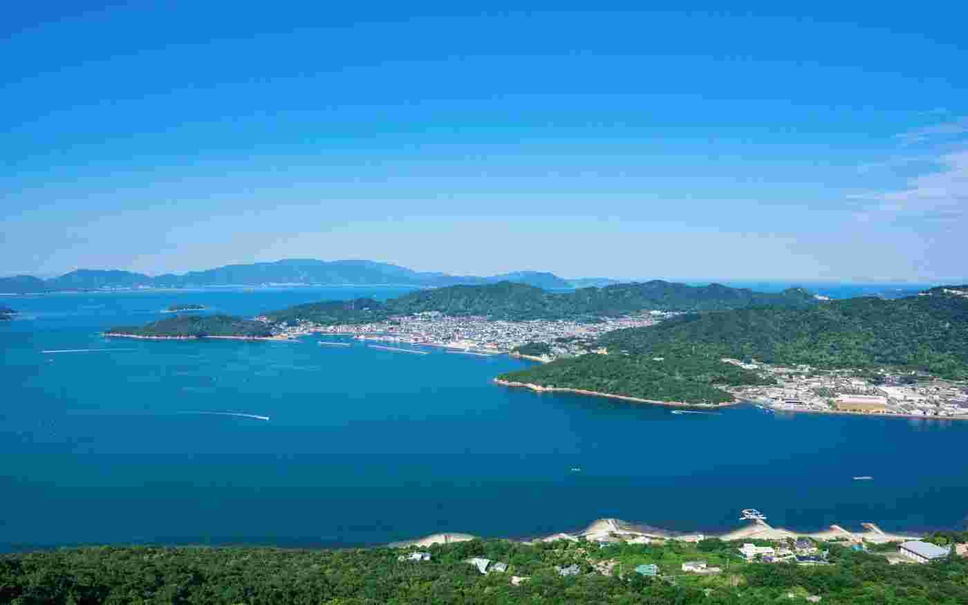 小豆島と瀬戸内海