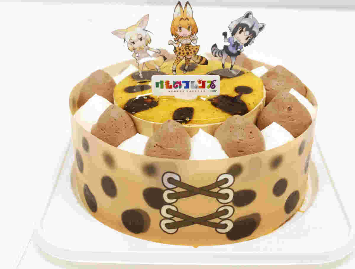けものフレンズとのコラボケーキ