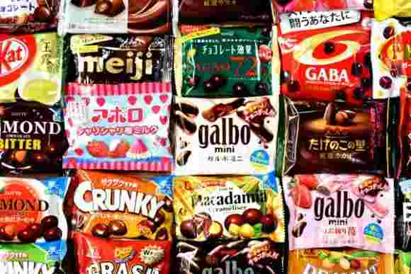 コンビニのチョコレートイメージ画像