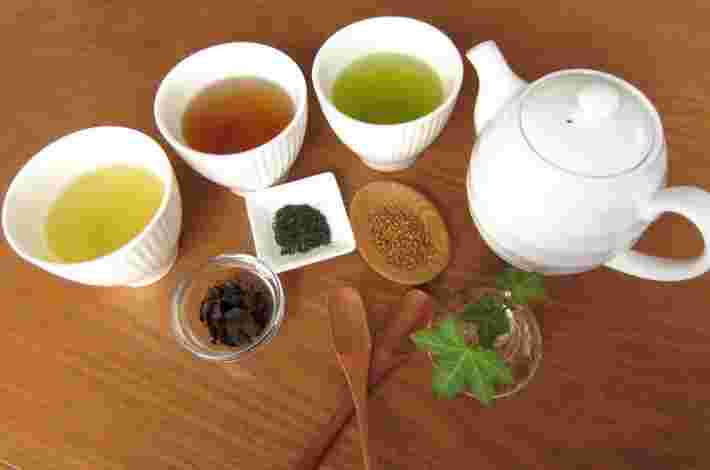 いろいろな種類のある緑茶