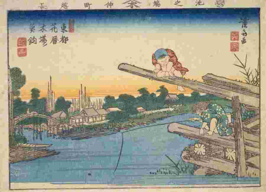 江戸時代の木場
