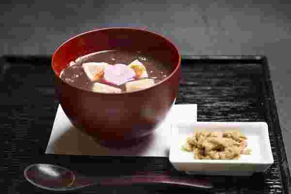 生麩ぜんざい