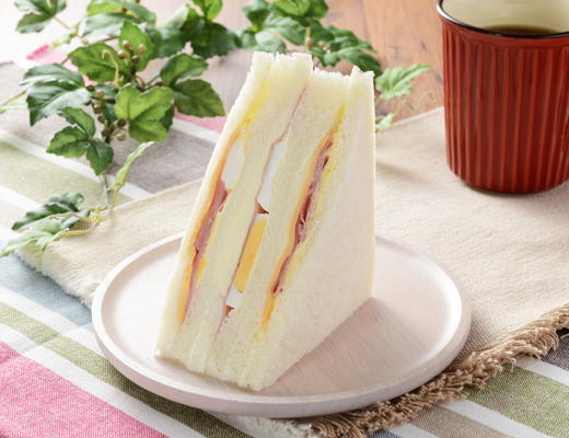 ローソンのハムチーズたまご
