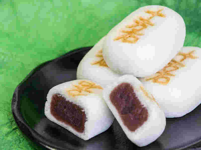 十万石まんじゅうの中身の饅頭