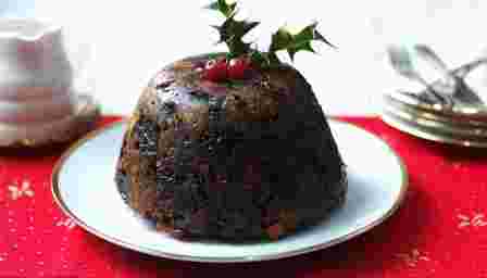 イギリスの伝統的なクリスマスプディング