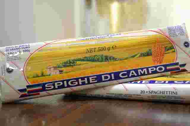 イタリア製のパスタSPIGHE DI CAMPO 1.4mm