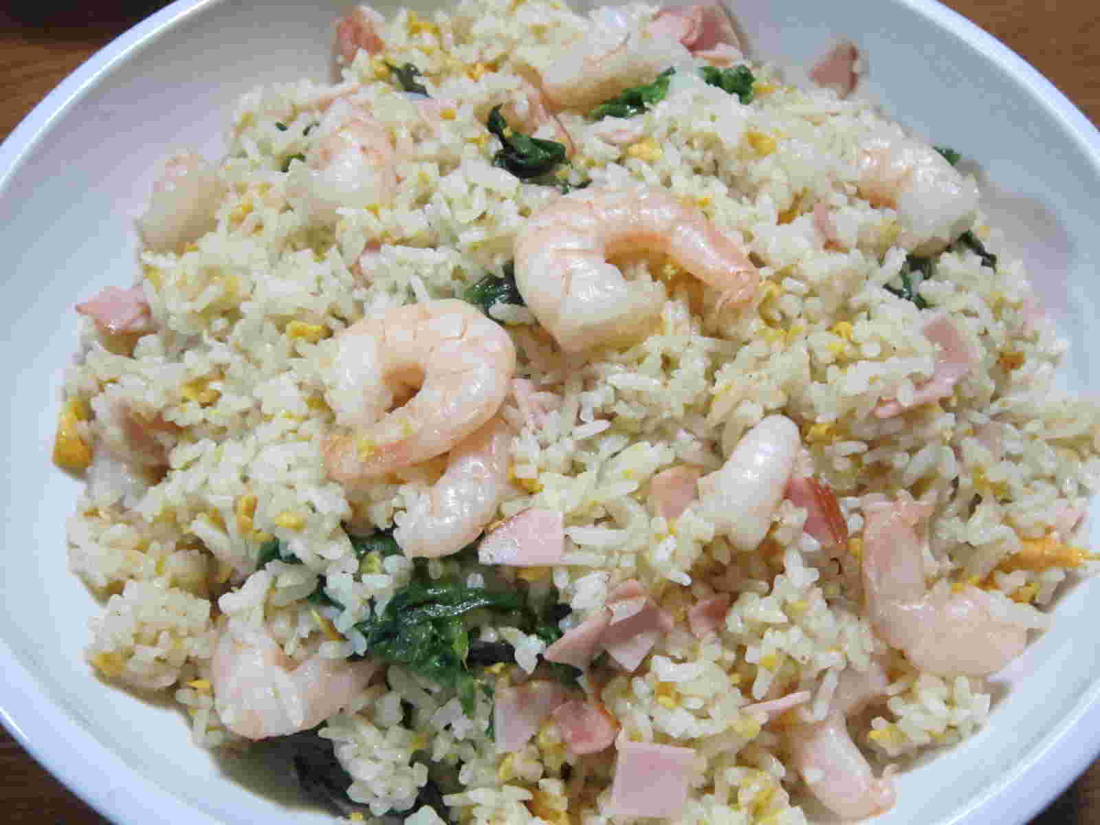 タイのエビチャーハン