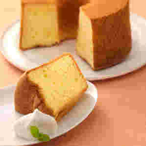 トレハロースを使ったフワフワのシフォンケーキ