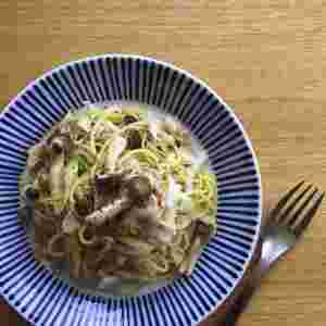 和風きのこパスタの画像