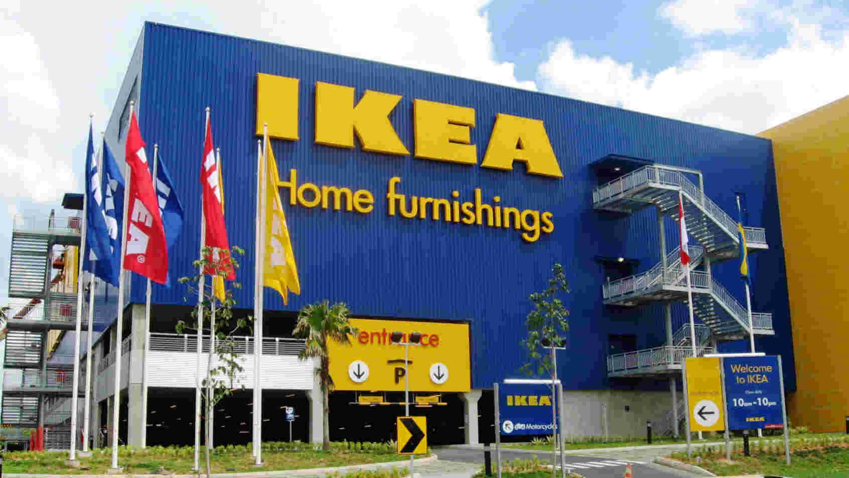 IKEAの店舗外観