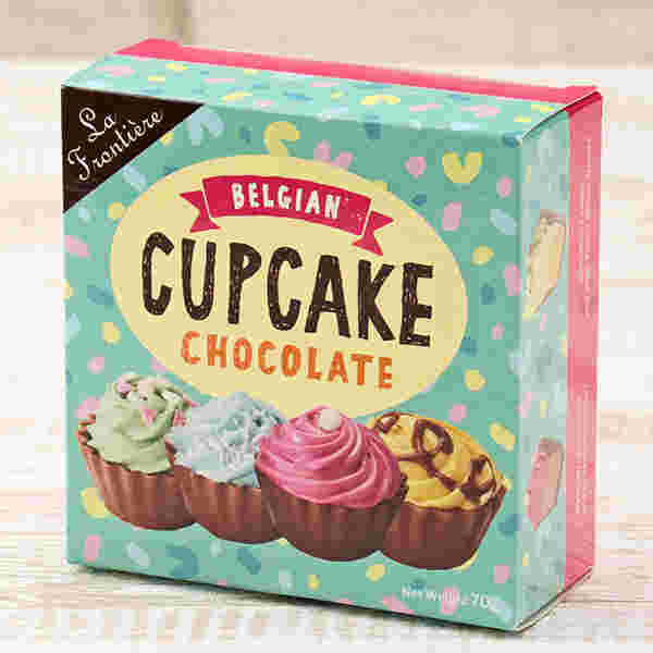 ラ・フロンティエールカップケーキチョコレート　