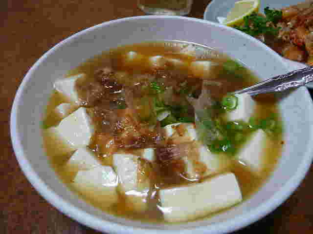 スープ湯豆腐