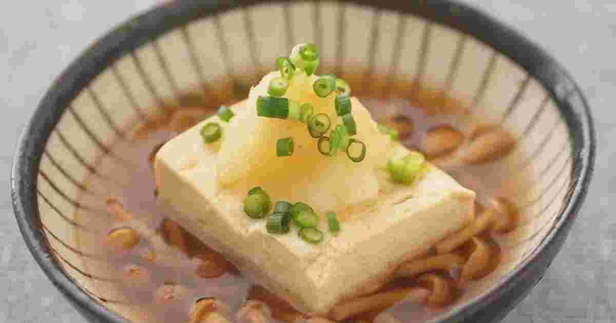 なめこソース湯豆腐