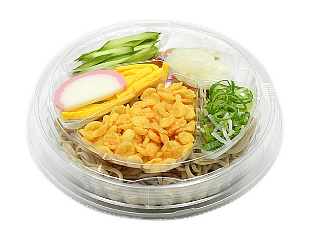 冷しぶっかけ五目蕎麦