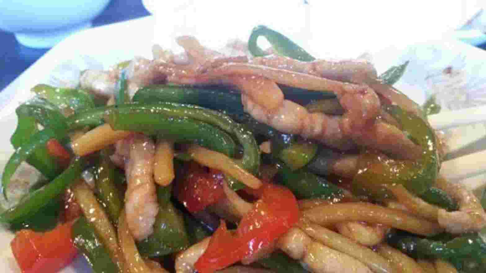 青椒肉絲