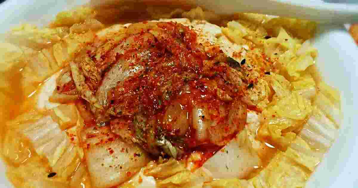 栄養満点チゲ風豆腐