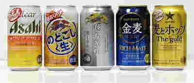 コーンスターチ使用のビール