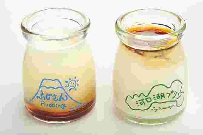 ふじさんプリン・河口湖プリン