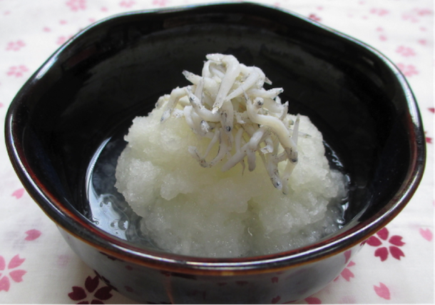 大根おろしとしらす