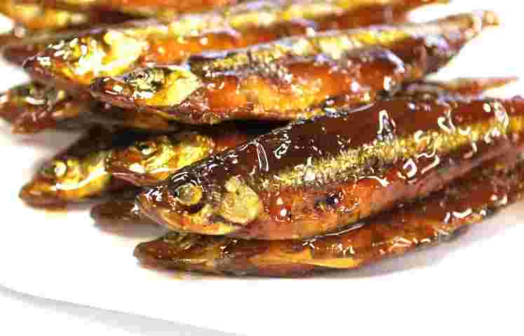 わかさぎの甘露煮