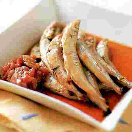 わかさぎの梅肉煮
