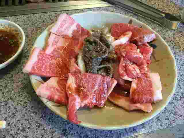 焼肉ランチ一例