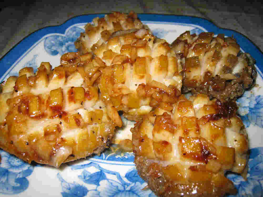 あわびのにんにくバター焼き