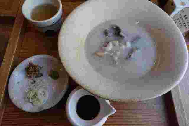 牛スジのそば湯炊き