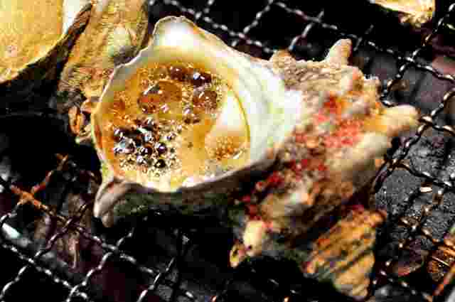 サザエのつぼ焼き