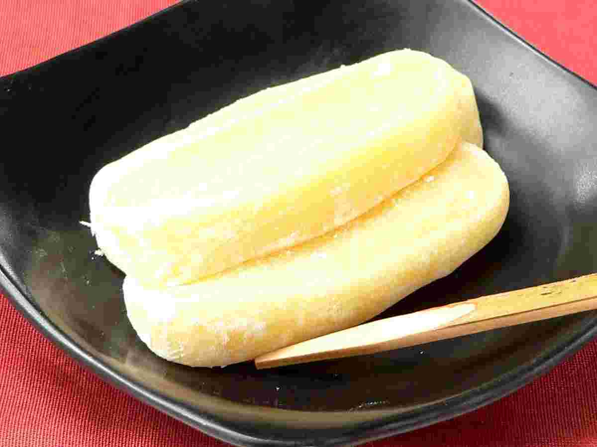 お皿にのったバターもち