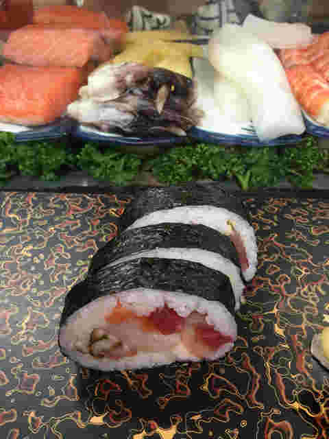 新開地直丹の巻き寿司