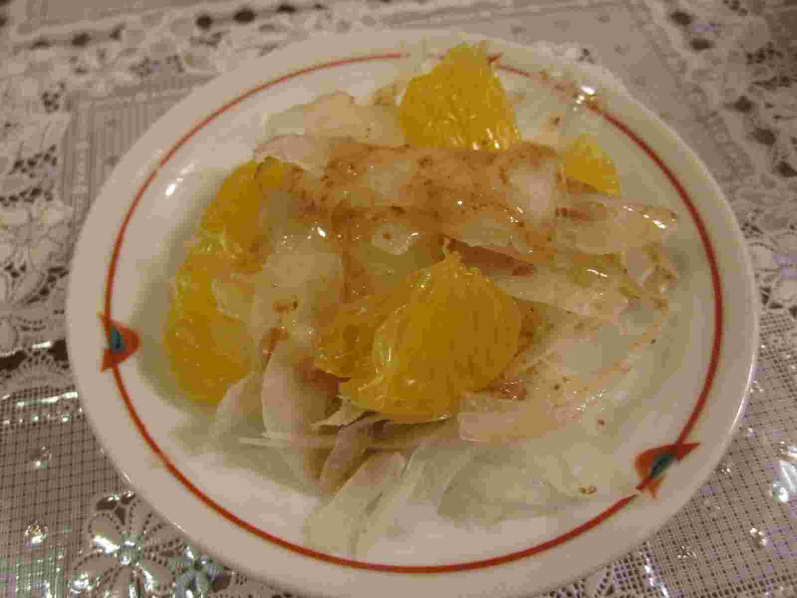 いよかんと新玉ねぎのサラダ