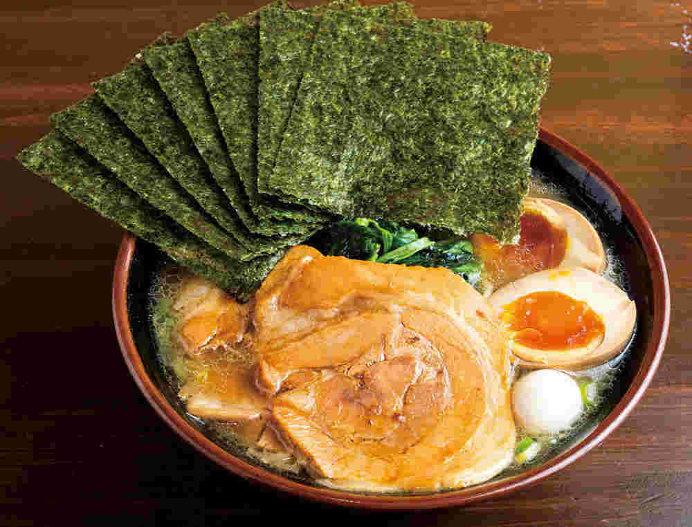美味しそうな家系ラーメン