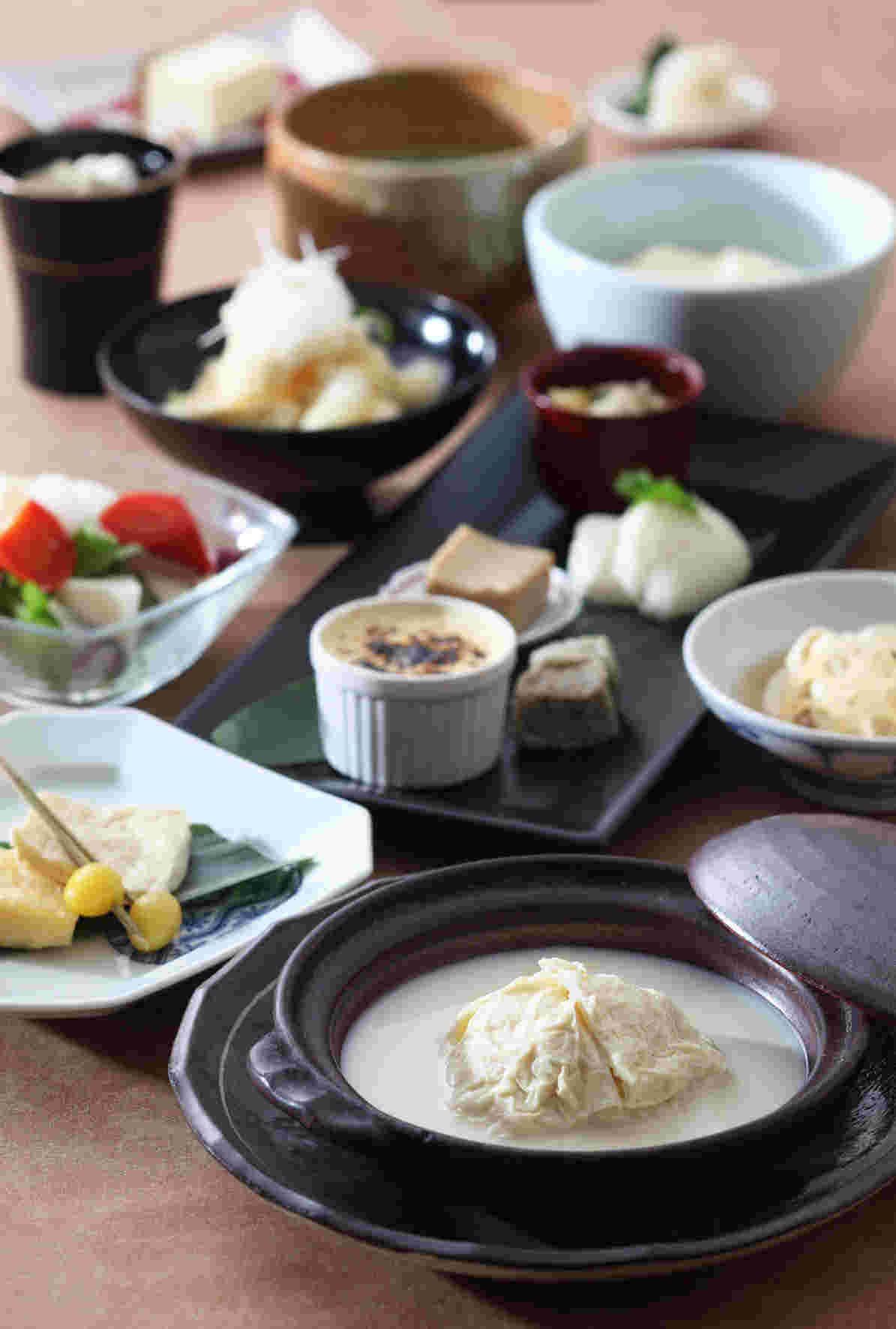京豆冨不二乃のディナーメニュー