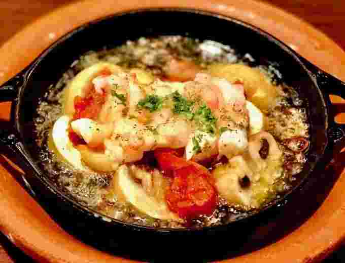 魚介類を使った料理
