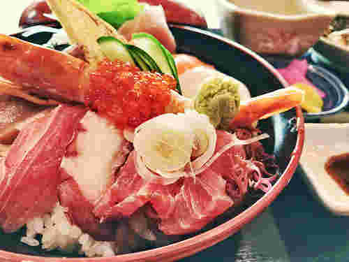 ひらまつ食堂の海鮮丼の紹介