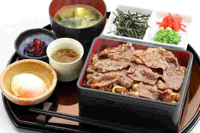 淡路ごちそう館 御食国にある淡路島牛丼の紹介